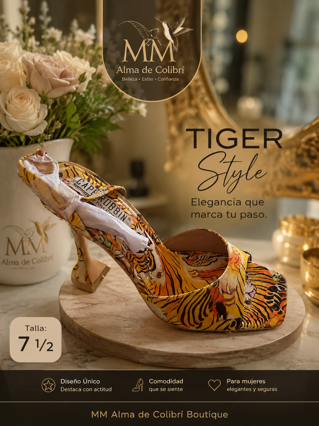 Tiger Style Heels