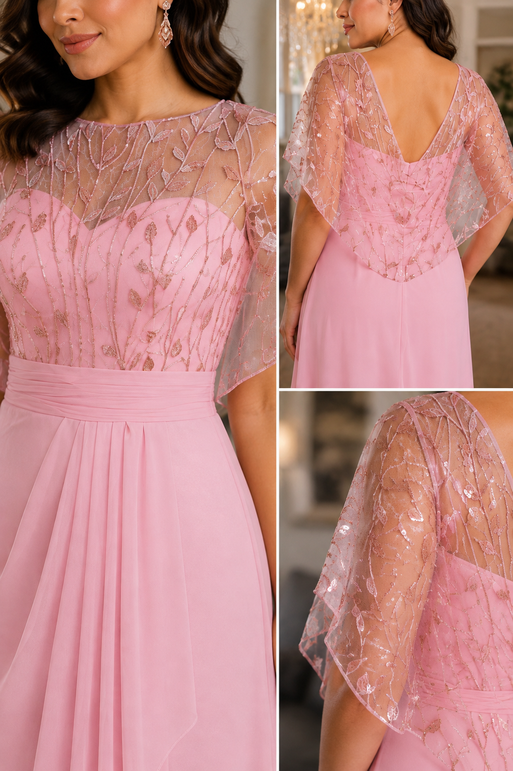 Blush pink Evening Gown
