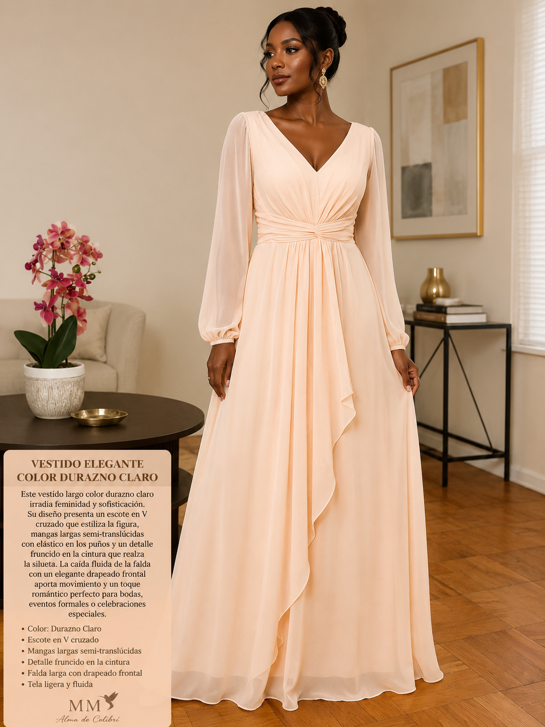 Elegant wedding dress